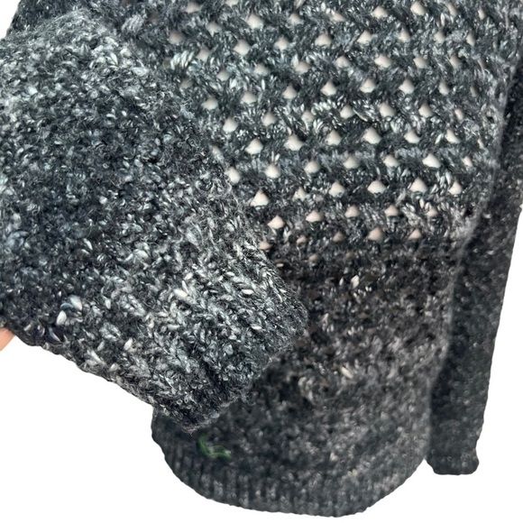 John & Jenn Dark Grey Basketweave Sweater Size XS - Picture 6 of 9